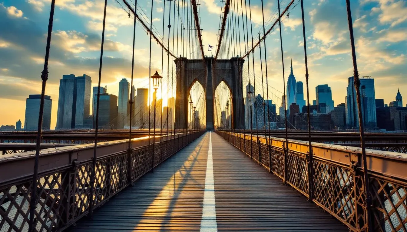 Brooklyn Bridge - filming location in New York