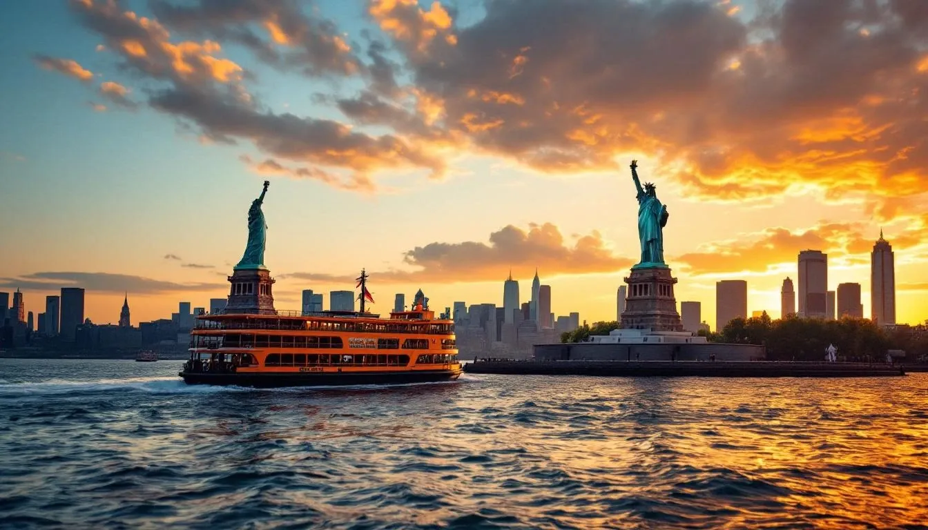 Staten Island Ferry - filming location in New York